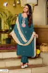 G 9737 By Af Natural Crepe Handwork Readymade Suits Wholesale Online
